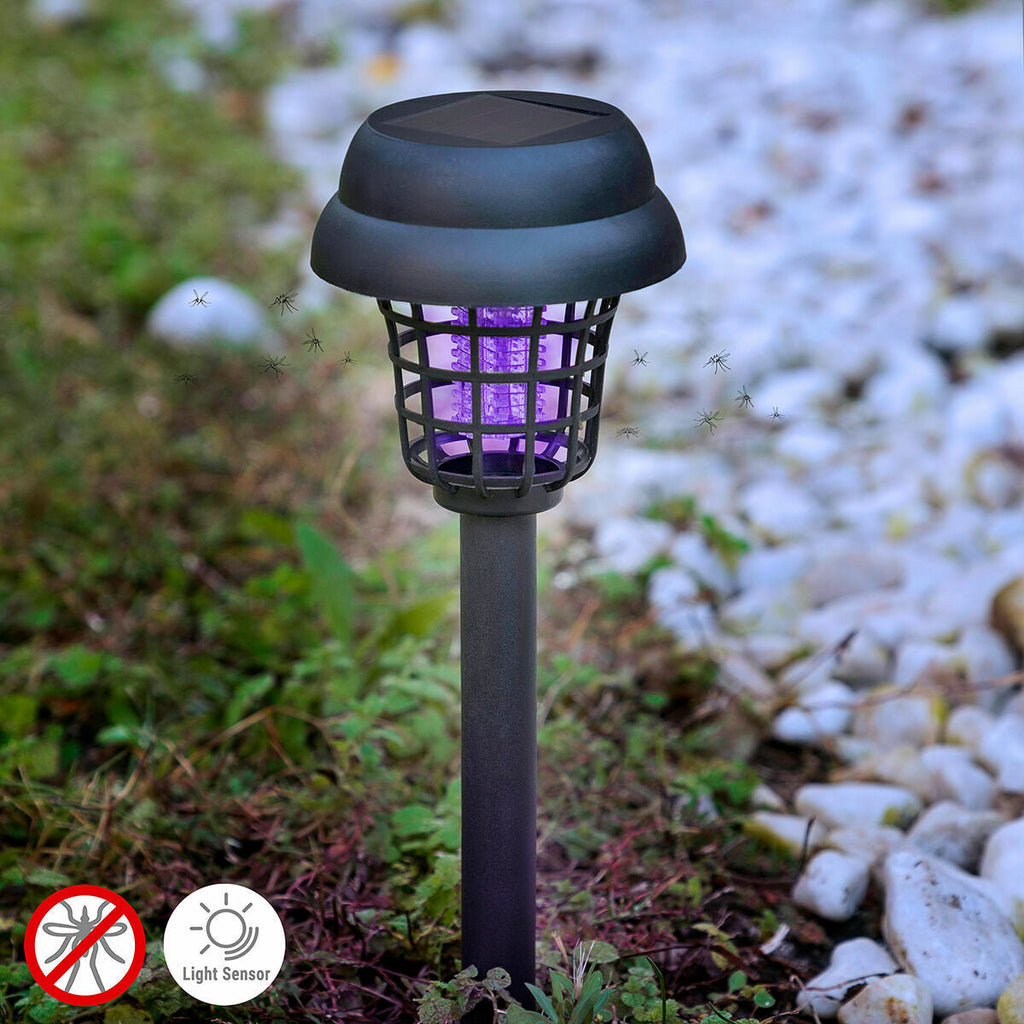 Lámpara Solar Antimosquitos para Jardín InnovaGoods 4 Unidades