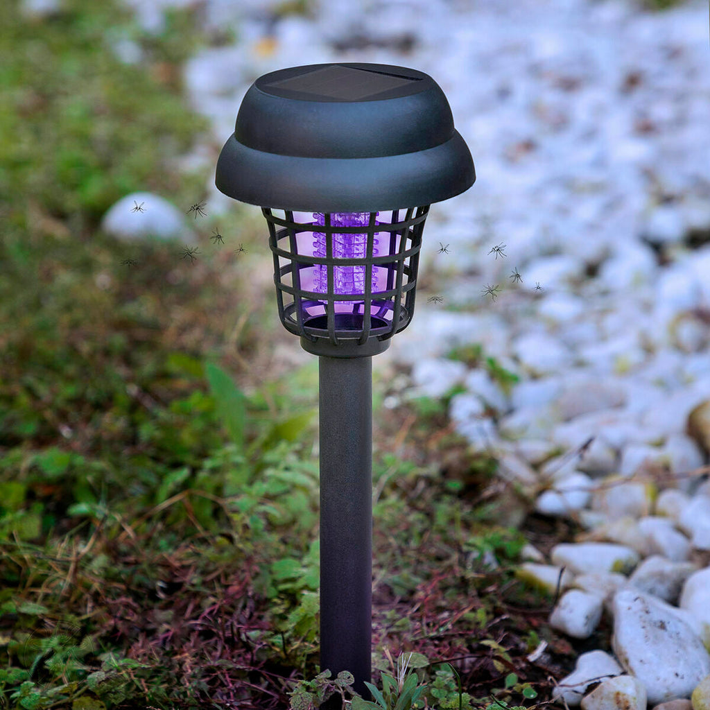 Lámpara Solar Antimosquitos para Jardín InnovaGoods 4 Unidades