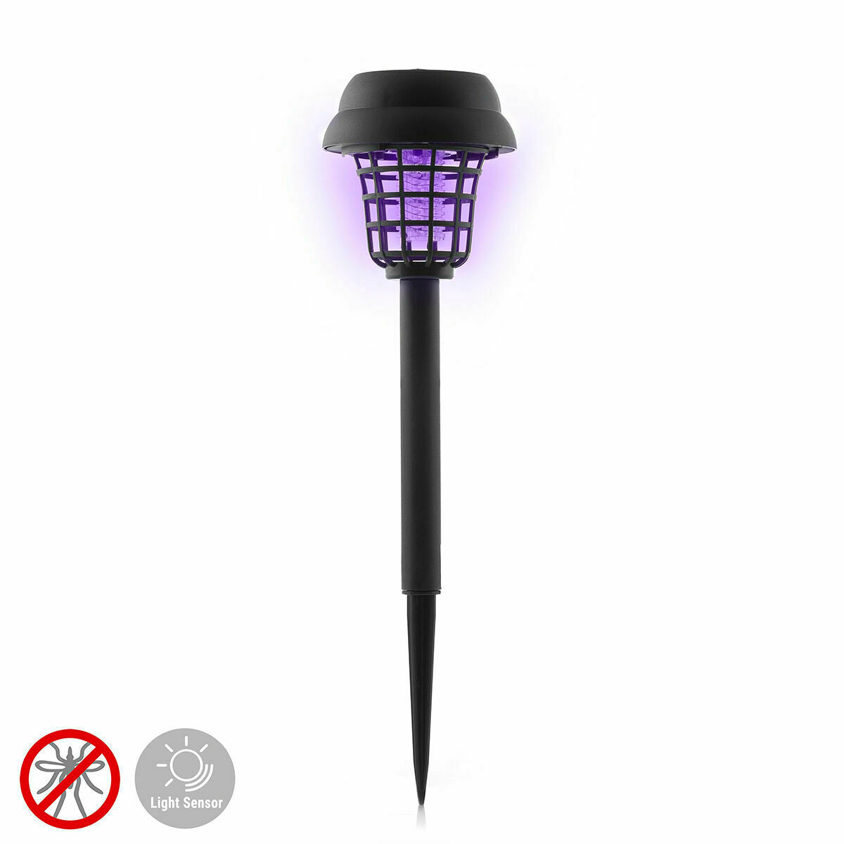 Lámpara Solar Antimosquitos para Jardín InnovaGoods 4 Unidades