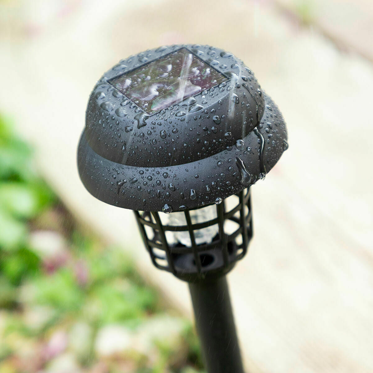 Lámpara Solar Antimosquitos para Jardín InnovaGoods 4 Unidades
