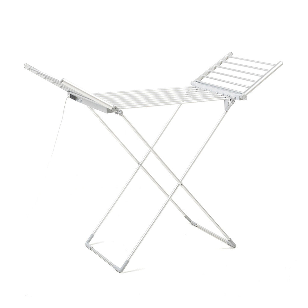 Tendedero Eléctrico Plegable con Alas, Pantalla Táctil, Temporizador y Control de Temperatura Warmmat InnovaGoods 230 W 20 Barra